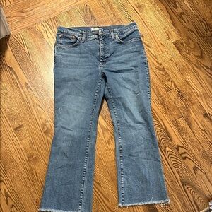 Madewell Cropped Ankle Jeans